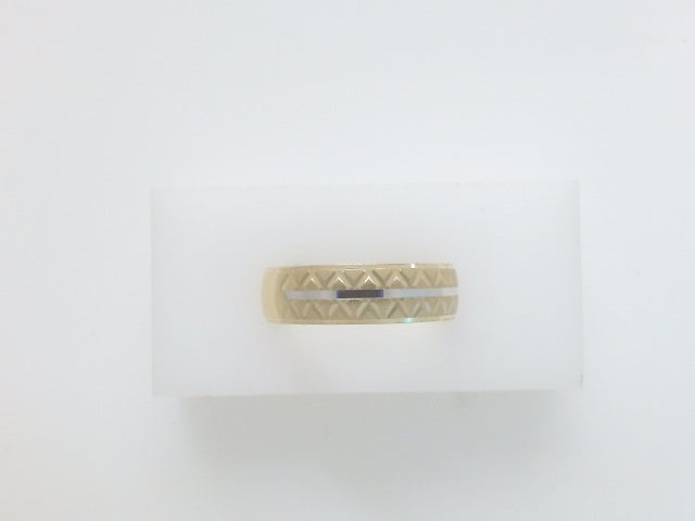 14k Yellow Gold Men's Wedding Ring 3.5g