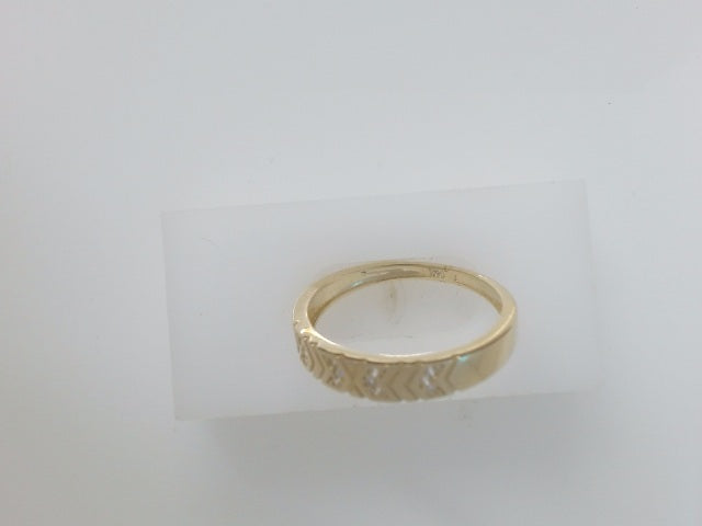 14k Yellow Gold Men's Wedding Ring 3.5g