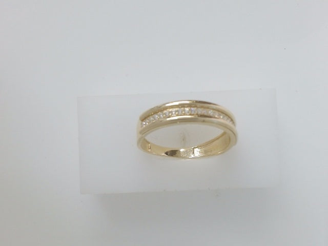 14k Yellow Gold Men's Wedding Ring 3.7g