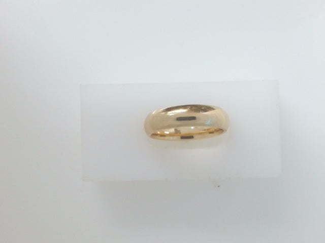 14k Yellow Gold Men's Wedding Ring 6.1g