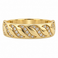 14 KT ANILLOS DE COMPROMISO DE HOMBRE