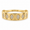14 KT ANILLOS DE COMPROMISO DE HOMBRE