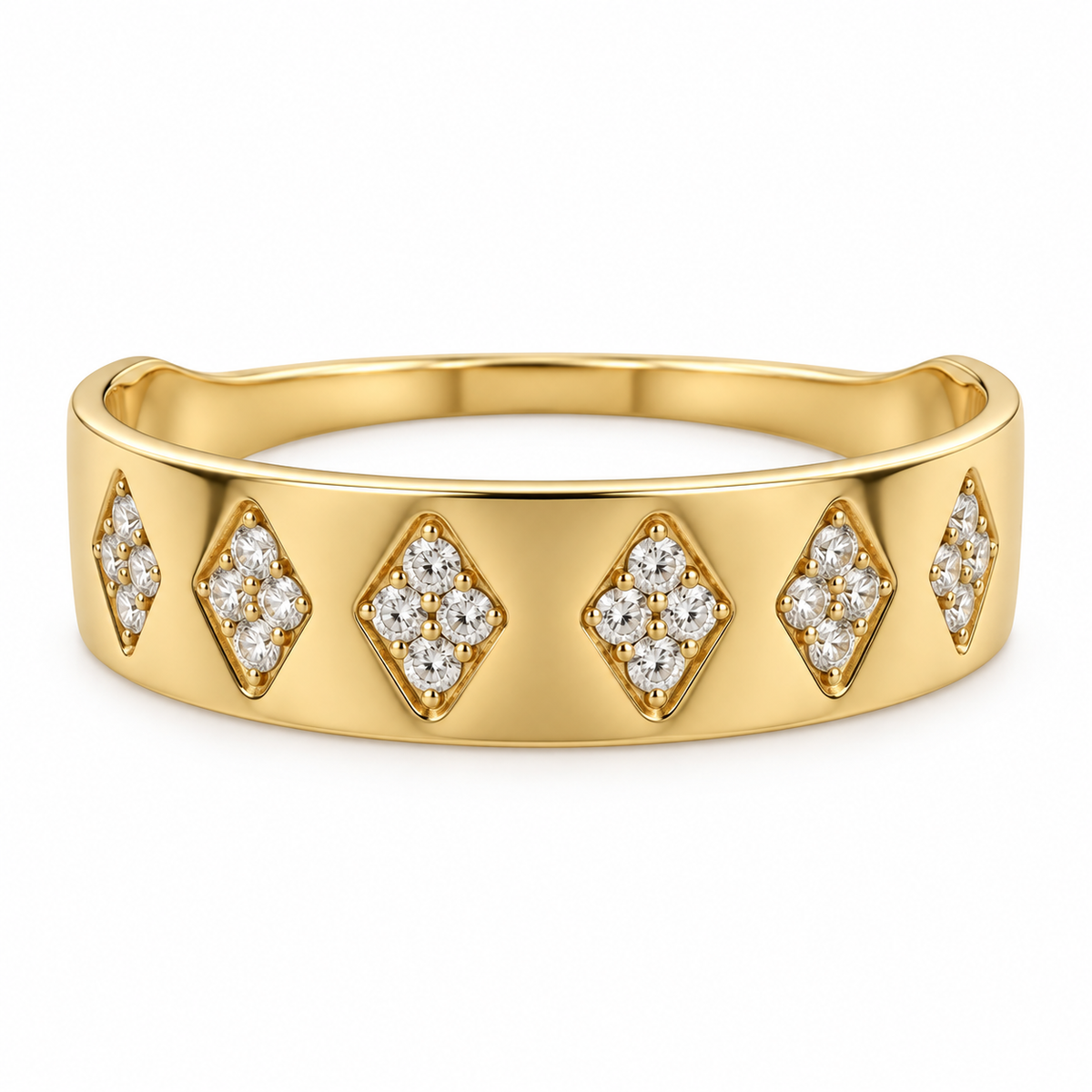14 KT ANILLOS DE COMPROMISO DE HOMBRE