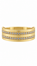 14 KT ANILLOS DE COMPROMISO DE HOMBRE