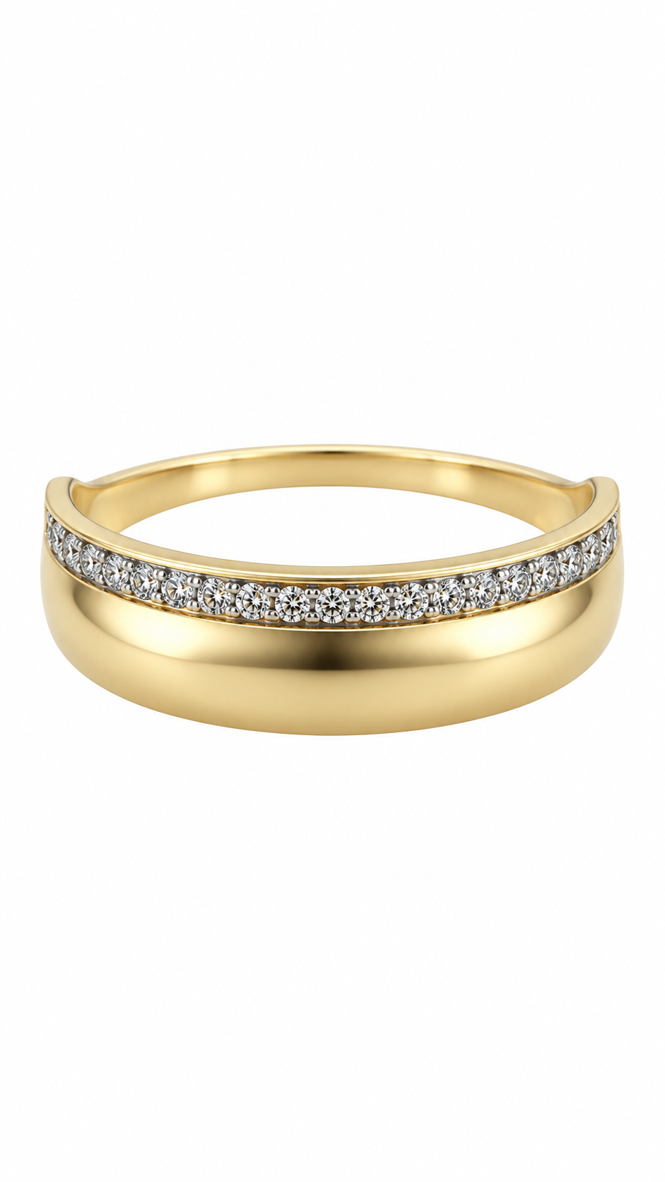 14 KT ANILLOS DE COMPROMISO DE HOMBRE