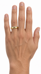 14 KT ANILLOS DE COMPROMISO DE HOMBRE
