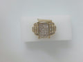 14k Yellow Gold Diamond Women's Wedding Ring 47.7g