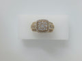 14k Yellow Gold Diamond Women's Wedding Ring 43.2g