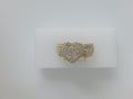 14k Yellow Gold Diamond Women's Wedding Ring 32.2g