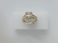 14k Yellow Gold Diamond Women's Wedding Ring 26.1g