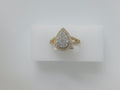 14k Yellow Gold Diamond Women's Wedding Ring 20.5g