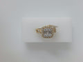 14k Yellow Gold Diamond Women's Wedding Ring 23.7g