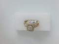 14k Yellow Gold Diamond Women's Wedding Ring 27.6g