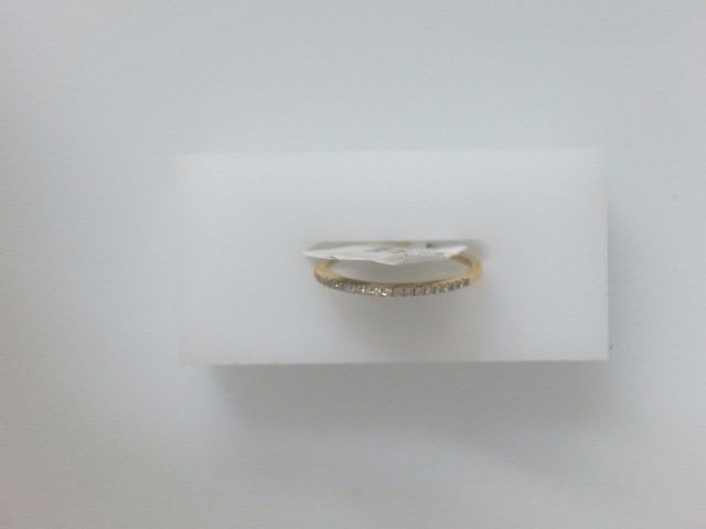 14k Yellow Gold Diamond Women's Wedding Ring 6.1g