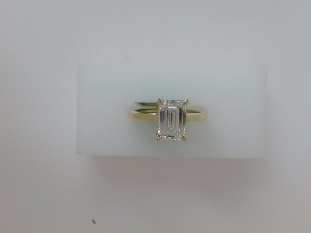 14k Yellow Gold Diamond Wedding Ring Lab 3.9g