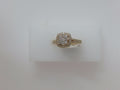 14k Yellow Gold Diamond Women's Wedding Ring 3.6g