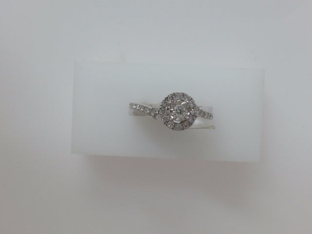 14k Yellow Gold Diamond Women's Wedding Ring 3.7g
