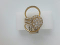 14k Yellow Gold Diamond Women's Wedding Ring Set 87.9g