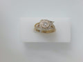 14k Yellow Gold Diamond Women's Wedding Ring 34.5g