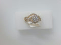 14k Yellow Gold Diamond Women's Wedding Ring 33.6g