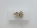 14k Yellow Gold Diamond Women's Wedding Ring 22.5g