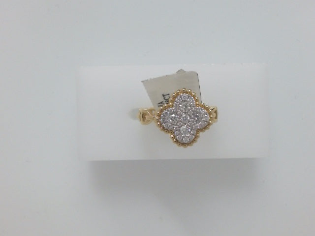 14k Yellow Gold Diamond Women's Ring 18.3g