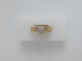 14k Yellow Gold Diamond Women's Ring 16.6g