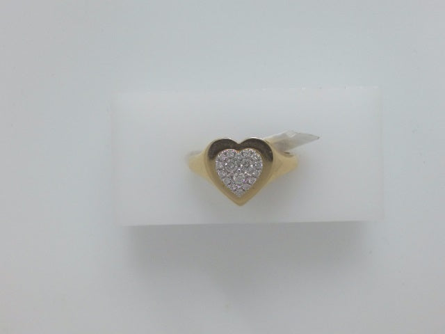 14k Yellow Gold Diamond Women's Ring 15.7g