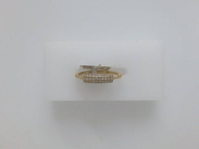 14k Yellow Gold Diamond Women's Ring 5.5g