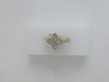 14k Yellow Gold Diamond Women's Ring 7.6g