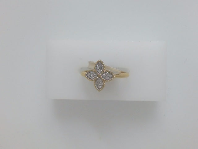 14k Yellow Gold Diamond Women's Ring 7.6g