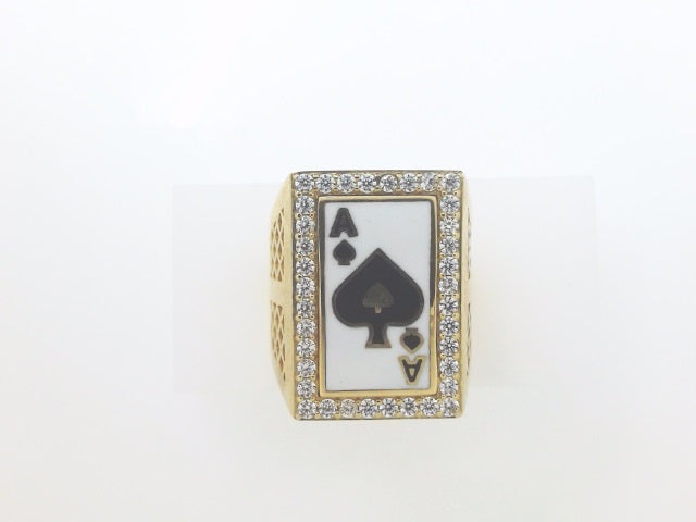 14k Yellow Gold Men's Ring 10.3g