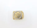 14k Yellow Gold Men's Ring 8.5g