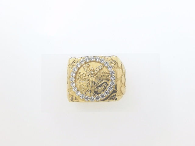 14k Yellow Gold Men's Ring 8.5g