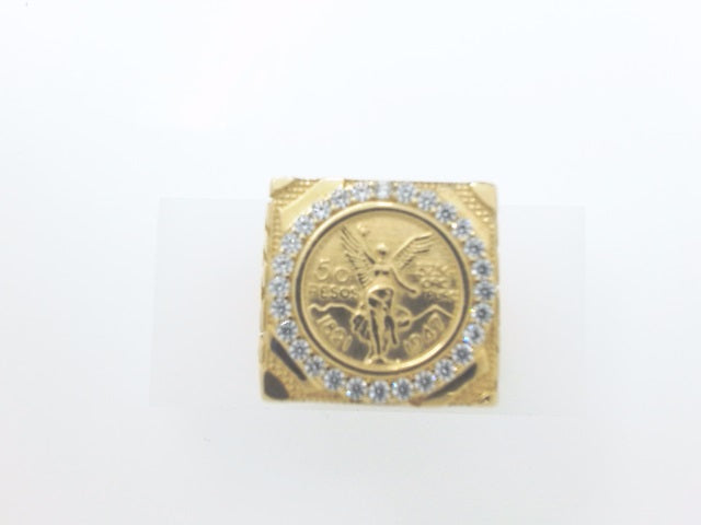 14k Yellow Gold Men's Ring 15.1g