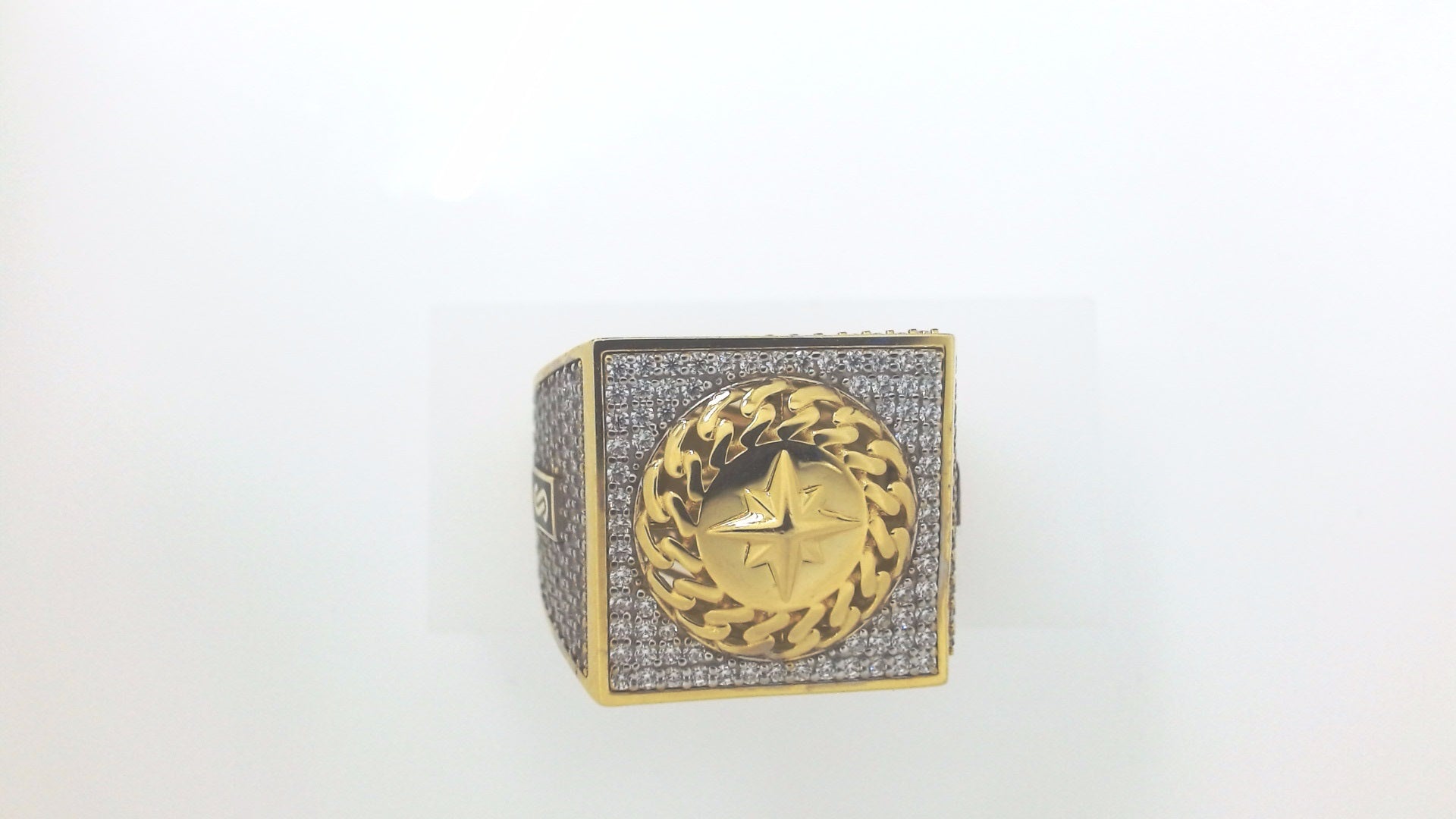 14k Yellow Gold Men's Ring 17.4g