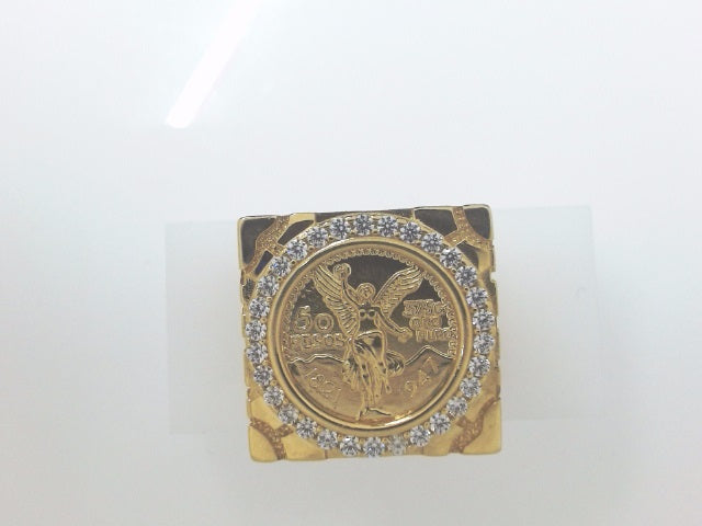 14k Yellow Gold Men's Ring 15.8g