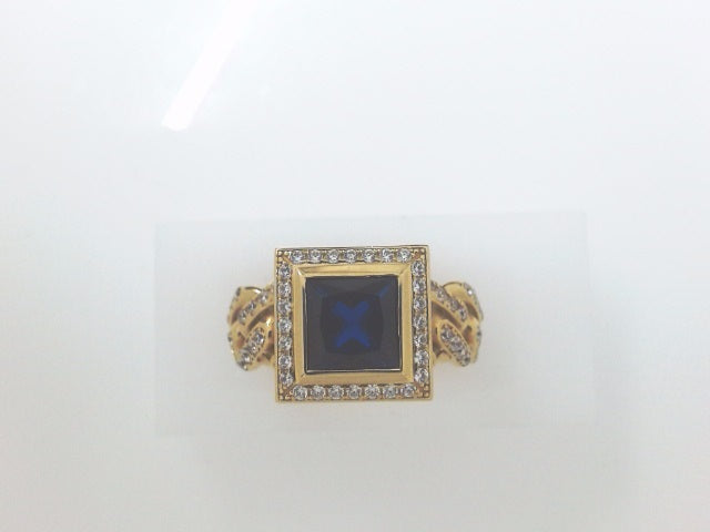 14k Yellow Gold Men's Ring 12.6g