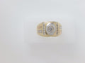 14k Yellow Gold Men's Ring 8g
