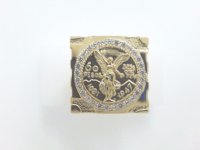 14k Yellow Gold Men's Ring 19.4g