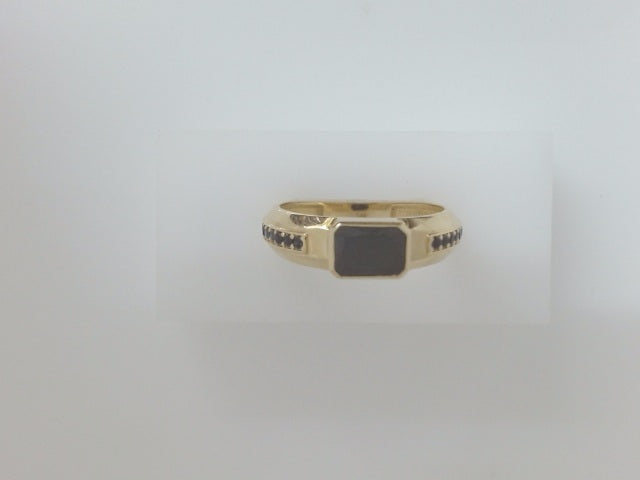 14k Yellow Gold Men's Ring 4.1g