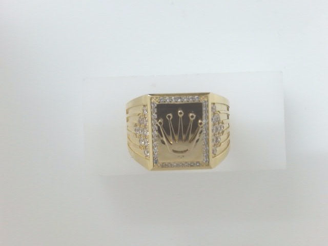 14k Yellow Gold Men's Ring 11.4g