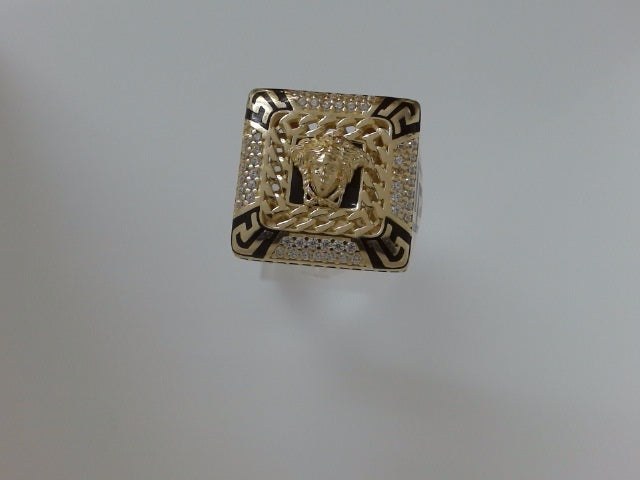 14k Yellow Gold Men's Ring 11.2g