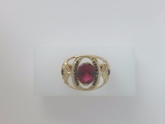14k Yellow Gold Men's Ring 7.2g
