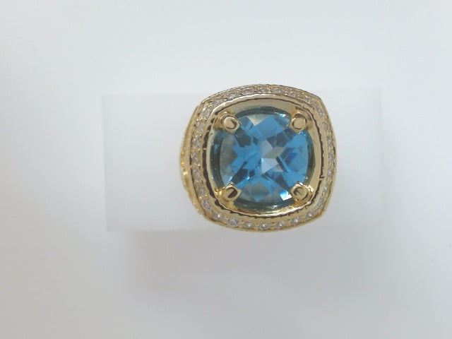 14k Yellow Gold Men's Ring 21.4g