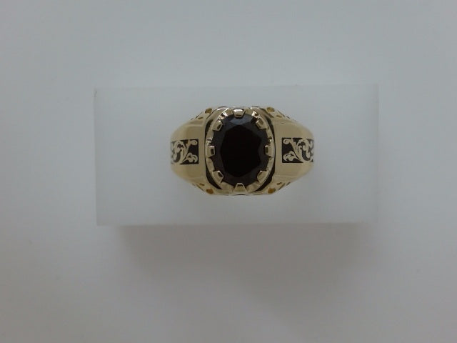 14k Yellow Gold Men's Ring 8.4g