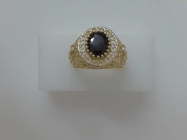 14k Yellow Gold Men's Ring 5.8g
