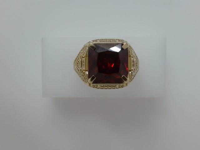 14k Yellow Gold Men's Ring 12.1g
