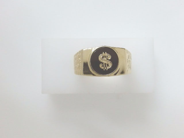 14k Yellow Gold Men's Ring 7.8g
