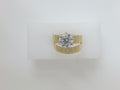 14k Yellow Gold Women's Wedding Ring 4.2g